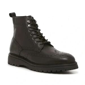 Vince Camuto Men’s Namid Leather Boots - Black - Size 13